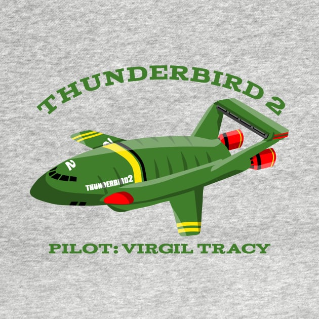 Thunderbird 2 Virgil Tracy by LICENSEDLEGIT